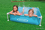 Детский каркасный бассейн Intex Mini Frame Pool (122 см на 122 см на 30 см.), фото 4