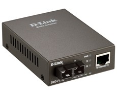 D-link DMC-F15SC Медиаконвертер из 100BASE-TX по витой паре в 100BASE-FX по одномодовому волокну (15 км, SC)