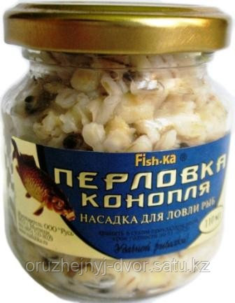 Насадка "ПЕРЛОВКА-КОНОПЛЯ", запах червя