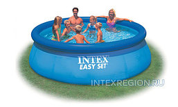Надувной круглый бассейн Intex  366*76