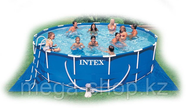 Каркасный бассейн Intex 457*107 полный комплект