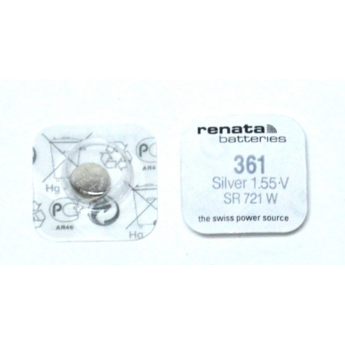Батарея Renata 361 1.55v  SR721W