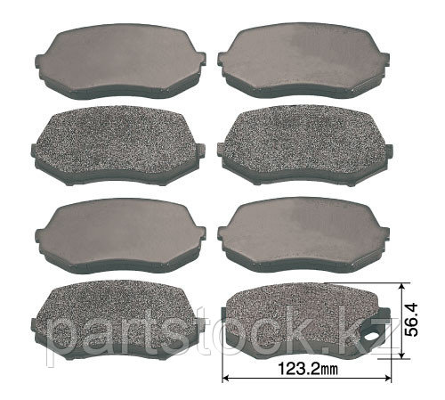 КОЛОДКИ ТОРМОЗНЫЕ ПЕРЕД -ДИСКОВЫЕ К-КТ # KAYASHIMA # MB02-F001A/B