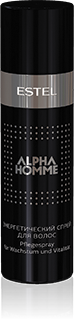 Энергетический спрей для волос Estel ALPHA HOMME, 100 мл.