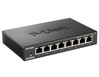 D-link DGS-1008D Коммутатор неуправляемый с 8 портами 10/100/1000 Base-T и функцией энергосбережения