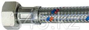 Подводка гибкая ЗУБР для воды, оплетка из нержавеющей стали, г/г 1/2" - 0,5м, фото 2