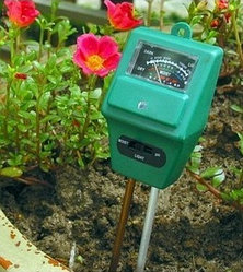 Измеритель влажности, уровня pH почвы и освещенности