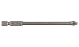 Бита ЗУБР "ЭКСПЕРТ" торсионная кованая, обточенная, хромомолибденовая сталь, тип хвостовика E 1/4", PZ2, 100мм, 1шт     