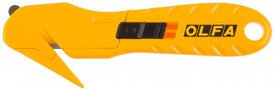 Нож OLFA"HOBBY CRAFT MODELS"для хоз работ,безопасный,для вскрытия стрейч-пленки,пластиковых шинок и коробок