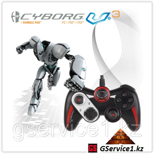 Геймпад Saitek Cyborg V.3 Rumble Pad Black-Red