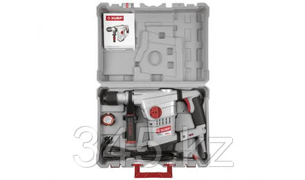 Молоток отбойный "Бетонолом", ЗУБР Профессионал ЗМ-1250К, SDS-Max, 15 Дж, 7 кг, 3350 уд / мин, 1250 Вт, кейс, фото 2