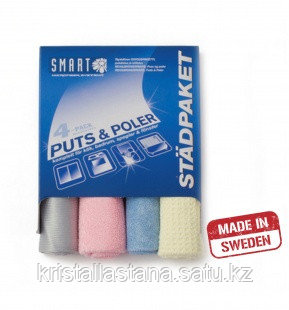 Комплект салфеток 32х31 см 4 шт Smart/ Белый кот