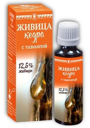 Живица кедра 12% с таволгой