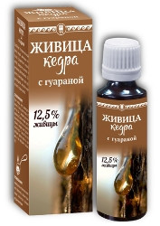 Живица кедра с гуараной
