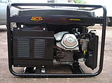 Бензиновый генератор HUTER DY6500LX (5000 Вт | 220 В) электростартер, фото 4