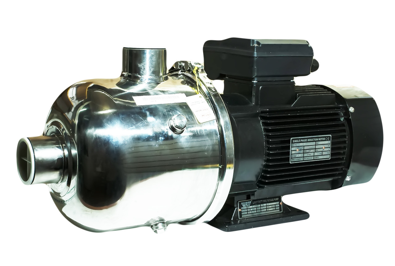 Центробежный горизонтальный многоступенчатый насос для холодной и горячей воды SHIMGE BW16-2, 26м, 22м3/ч