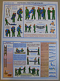 Плакат "Первая медпомощь при чрезвычайных ситуациях"  комплект - 6 плакатов, фото 5