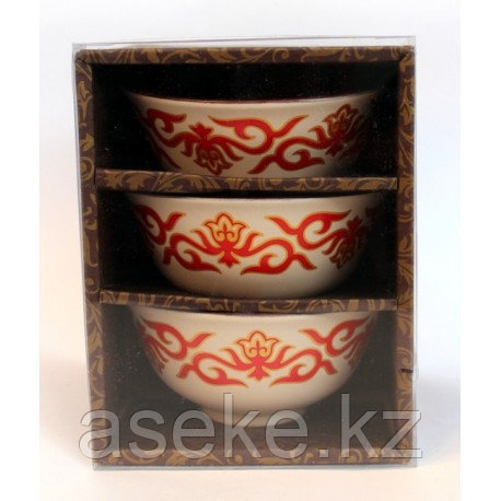 Пиалки керамические с казахскими орнаментами - фото 2 - id-p22164005