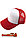 Красная промо кепка под логотип, фото 2