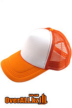 Оранжевая бейсболка под печать логотипа