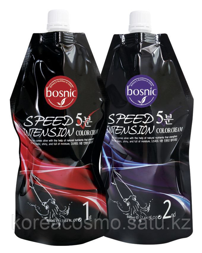 Интенсивная крем-краска для волос Bosnic Speed 5 Minutes Intension Color Cream