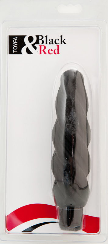 Вибратор 16 см силикон черный