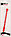 Вибратор анальный 19 см красный, фото 2