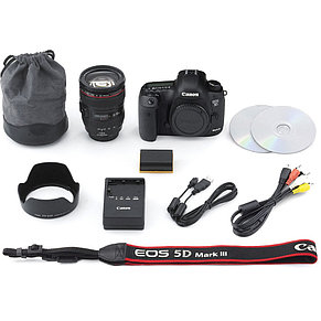 Canon EOS 5D Mark-III KIT (EF 24-105mm f/3.5-5.6 STM IS) фотоаппарат зеркальный в комплекте с объективом, фото 2