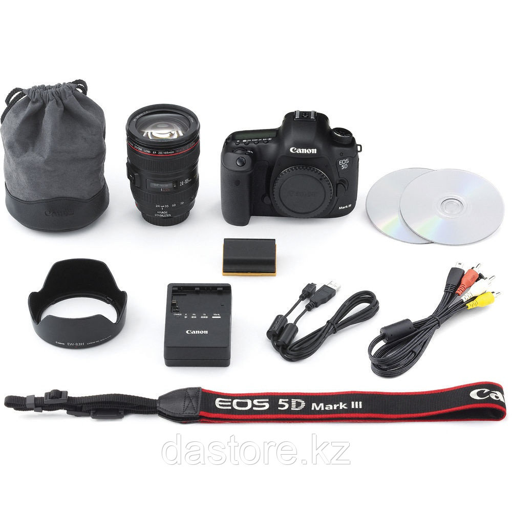 Canon EOS 5D Mark-III KIT (EF 24-105mm f/3.5-5.6 STM IS) фотоаппарат зеркальный в комплекте с объективом - фото 3 - id-p22450750