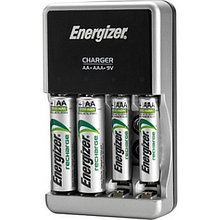 Energizer QUATTRO 2x2 зарядное устройство для аккумуляторв, в комплекте с аккумуляторами АА и ААА