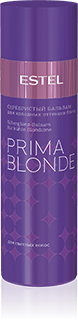 Серебристый бальзам для холодных оттенков блонд ESTEL PRIMA BLONDE, 200 мл.