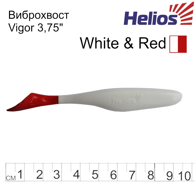 Виброхвост Helios Vigor 3,75"/9.5 см - фото 2 - id-p22467224