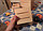 Деревянные ящики декоративные для подарков 110мм * 110 мм средний, фото 5