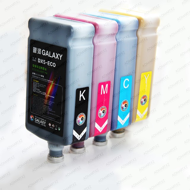Экосольвентная краска Galaxy eco solvent DX5 Cian (синий)
