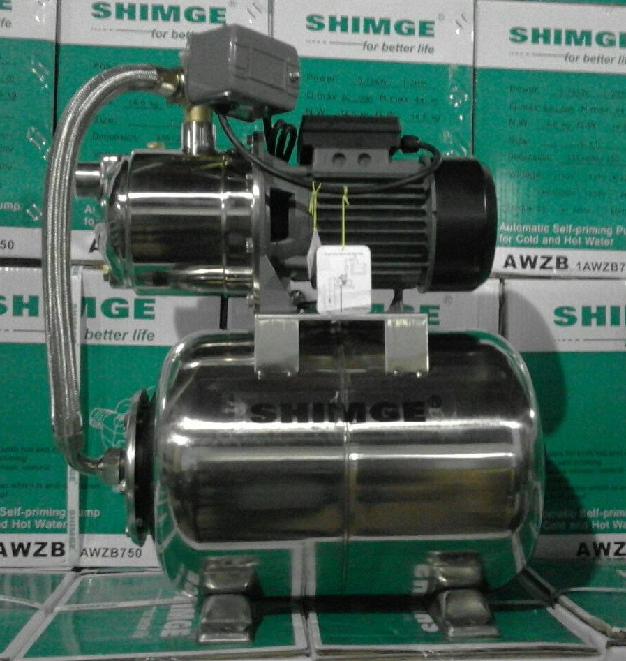 Насосная станция JET750G124CL INOX SHIMGE, фото 1