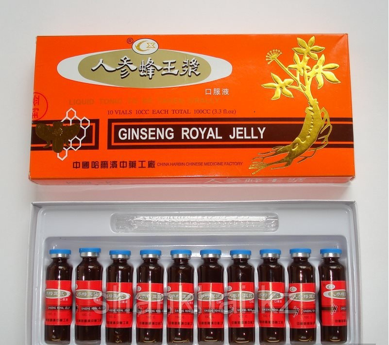 Маточное молочко с женьшенем Ginseng Royal Jelly