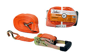 Ремень крепления груза с храповиком 10 м, 5 т
