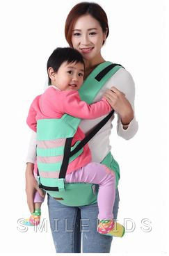 Хипсит с поддержкой для спинки KaLeMi 2в1 style carrier