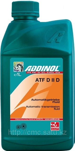 Трансмиссионное масло ADDINOL ATF D II D