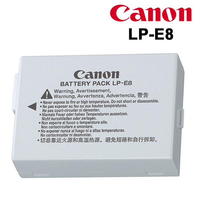Аккумулятор Canon LP-E8 - фото 1 - id-p3046169