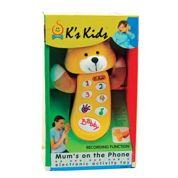 K's Kids Музыкальный телефон с записью "Бобби" / "Уэйн" - фото 3 - id-p23126612