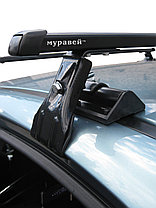 Багажник  Муравей Д-1 (Д-2) универсальный для гладкой крыши с креплением за дверной проем, фото 3