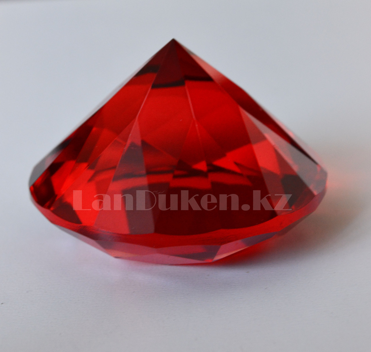 Сувенир кристалл из камня красный 50 гр - фото 4 - id-p36639923