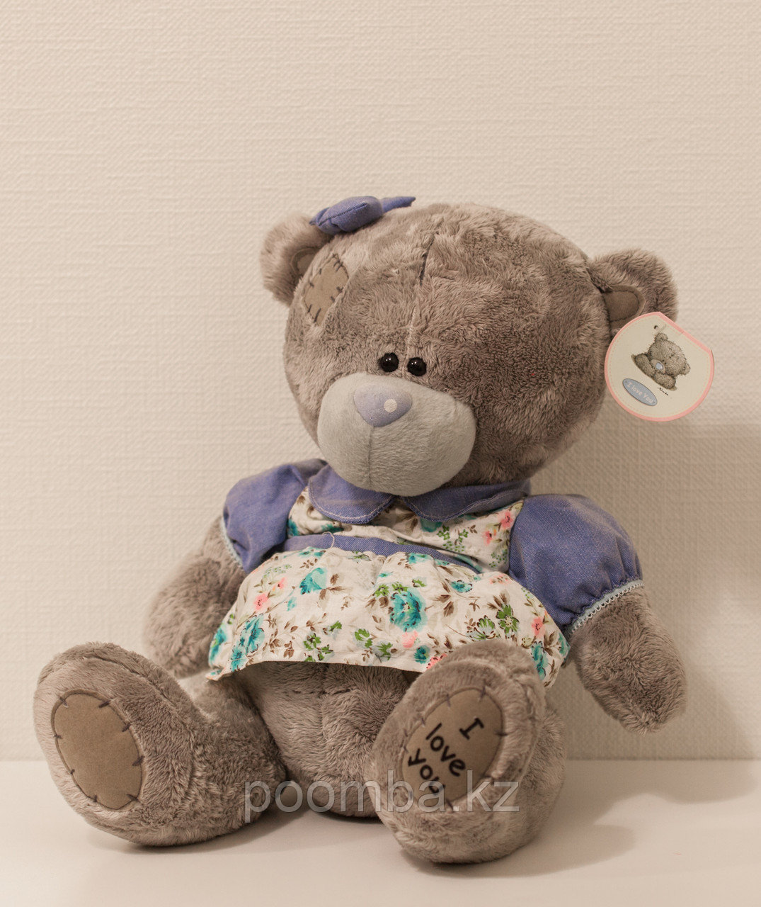 Мягкая игрушка Teddy "Me to You" 30 см в голубом платье