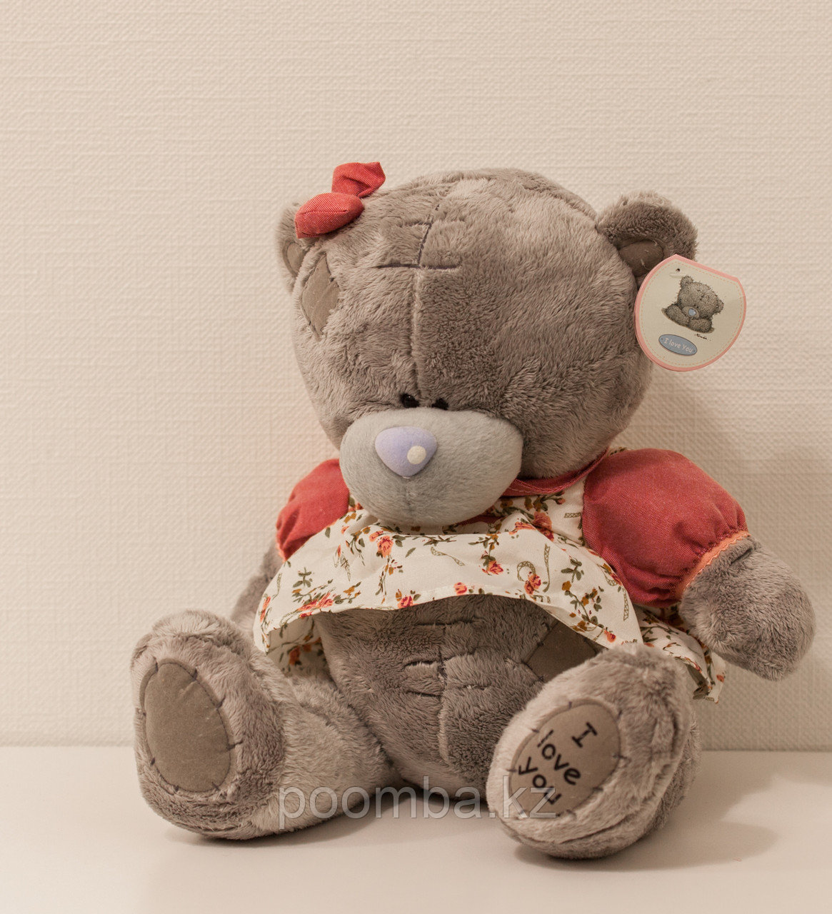 Мягкая игрушка Teddy "Me to You" 30 см в розовом платье