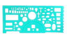 Линейка-трафарет офицерская