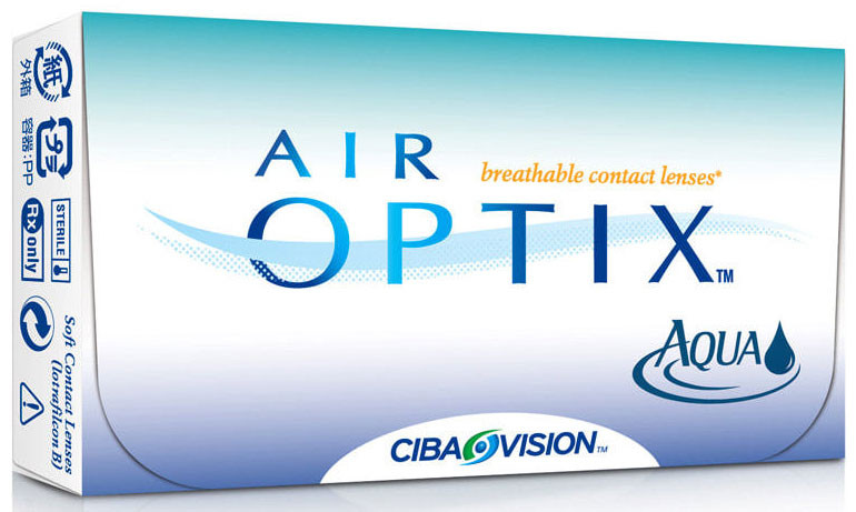 Линзы Air Optix Aqua (3 блистера)