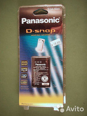 Аккумулятор Panasonic CGA-S003, фото 2