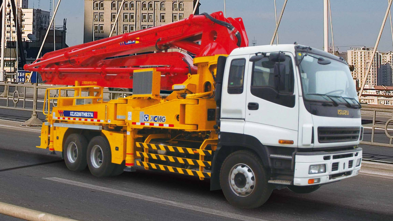 Автобетононасос HB37(A)