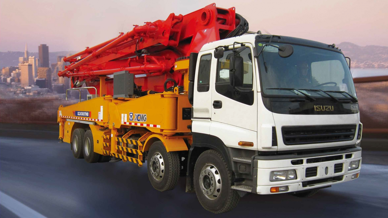 Автобетононасос HB46(A)